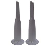2 piezas de tapa de sonda de osciloscopio, tapa de sonda protectora con gancho, accesorios de sonda de osciloscopio gris