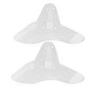 2 Piezas De Taza De Lactancia Cubre Pechos Reutilizables Cubierta De De Lactancia Tazas De Lactancia Para Amamantar Gel De Sílice Transparent ibasenice