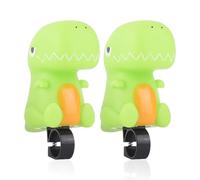 2 Piezas De Timbres De Bicicleta De Dinosaurio De Dibujos Animados, Lindos Timbres De Manillar, Timbres De Bicicleta para Niños, Timbres De Bicicleta De Dinosaurio para Niños Y Niñas