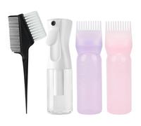 2 Piezas De Tinte Para El Cabello, Botella De Spray De 1 Pieza Y Un Peine Para Colorear Para El Cabello De 1 Pieza, Champú Para El Cabello, Herramientas De Salón De Peluquería.