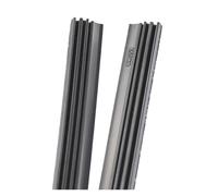2 piezas de tiras de repuesto for limpiaparabrisas de coche de goma sin hueso, 6 mm, 14, 16, 17, 22, 24, 26 y 28 pulgadas, accesorios for parabrisas de coche(2pcs 28inch 700mm)