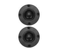 2 piezas de tweeter de 1,5 pulgadas, 6 ohmios, 30 W, tweeter de película de seda con cúpula, agudos de alta fidelidad