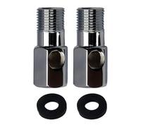 2 piezas de válvulas de bola de 3 vías de entrada de agua, adaptador de 3 vías de repuesto de 1/2 a 1/4 pulgadas, conector de fácil instalación, accesorios purificadores de agua