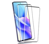 2 piezas de vidrio templado para Motorola Edge 60/60 Fusion/60 Pro Protector de cristal sensible, 0,33 mm 9H Dureza Anti-arañazos Protector de pantalla, 3D Ultra HD sin burbujas Protector de pantalla