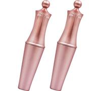 2 Piezas Delineador de Ojos Larga Duración Magnético, Rosa, 4ml | Dióxido de Titanio y Pigmento, Formato Portátil para Guardar, Acabado Preciso para Pestañas