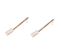 2 Piezas Depurador De Baño De Lufa Toalla De Esponja De Ducha Esponja Corporal De Baño De Lufa Cepillo De Baño Largo Toalla Exfoliante De Lufa De Madera Esponja Vegetal Cepillar