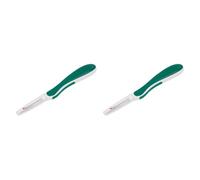 2 Piezas Descosedor de Costuras Herramienta Portátil de Silicona Hoja Resistente Mango Ergonómico Adecuado para Costura Patchwork Labores, Verde, Individual