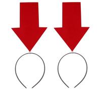 2 Piezas Diademas de Flecha para Pelo - Divertidos Accesorios para Fiestas con Punta de Flecha - Tocado Decorativo para Carnaval, Cumpleaños y Eventos Especiales, Creativa para Niñas y Adultos