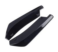 2 Piezas Difusor Labios Parachoques Trasero Universal Divisor Alerón Accesorios Parachoques Coche Alerón Decorativo Pegatinas Ala Aletas(Fiber)