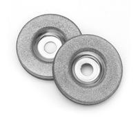 2 Piezas Disco Circular de Muela Abrasiva de Diamante de 50Mm para Afilador EléCtrico Multifuncional Accesorios de Afilado de Amoladora