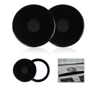 2 Piezas Discos Adhesivos de Salpicadero, Compatibles con Navegadores GPS Tomtom y Garmin, Ideal para Modelos Start, Via, Go, Camper, Dezl, Drive, 75 mm Diámetro, Montaje Seguro Fácil en el Vehículo