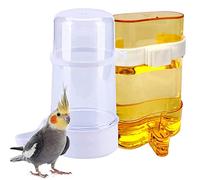 2 Piezas Dispensador De Agua para PáJaros Comedero De PáJaros AutomáTico Fuente para Beber Loro PáJaros Dispensadora De Agua Comedero De PáJaros AutomáTico para Loros 220ml / 415 Ml