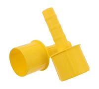 2 Piezas Dispensador de Film Estirable Manual de Plástico Amarillo