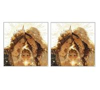 2 Piezas DIY Diamond Painting Kit para Adultos, Pareja De Inmortales, 5D Diamont Art, Mosaico Pintura Bordado, Adecuado para Niño Principiantes, Decoración de Dormitorio, 40x40cm Z7YX-659