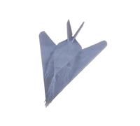 2 Piezas DIY Modelo 1/350 1/700 Escala Modelo F117A Nighthawk Avión De Combate Stealth Fighter Resina Avión De Batalla Montaje DIY Simulación Modelo Militar(1/350(3.8CM))