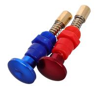 2 Piezas Émbolo de Control Manual Automático, Rosca 1mm | Plástico y Metal, Respuesta del Motor Mejorada, Instalación Rápida, Circuito de Arranque y Ayuda