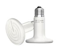 2 Piezas emisor de calor de cerámica,100W Blanco Bombilla de calor para reptiles,Calor Bombilla Ceramica Reptiles,emisor de calor de cerámica para reptiles, lagartos, serpientes, pollos,perros,gatos