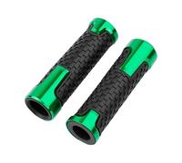 2 Piezas Empuñaduras Universales Moto para Moto Morini XCAPE XCape X-Cape 650 650X 2022 2023, Puños Manillar Goma Antideslizante, Accesorios Decorativos,Green
