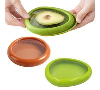 2 Piezas Envase de Silicona Reutilizable para Frutas y Verduras, Conservación de Alimentos para Cebolla, Conservación de Alimentos para Cebolla, Cajón para Verduras de Aguacate para Manzanas Aguacates