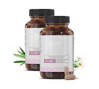2 piezas Equilibra la menopausia femenina, promueve el metabolismo, alivia eficazmente los sofocos, mejora el estado de ánimo y suaviza la piel.