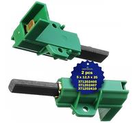 2 Piezas Escobillas Carbon para Motor Lavadora - 5 x 12,5 x 35 mm - 371202405 371202407 371202410 para Beko - Garantía de 10 Años - MONTERAL