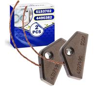 2 Piezas Escobillas Motor Electrico para Secadora con Código Original 5153702 4490382 4490381 4490380 6597490 para Miele - Garantía de 10 Años - MONTERAL