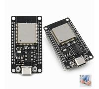 2 Piezas ESP32 Placa Desarrollo, ESP32 NodeMCU USB C, Microcontrolador de Doble Núcleo 32 Bits con WiFi Bluetooth 2,4 GHz, Módulo NodeMCU 30 Pines Compatible con Arduino IDE MicroPython, AP STA AP+STA
