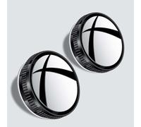 2 Piezas Espejo Retrovisor Punto Ciego Coche para Alpine A110 S 2020 2021 2022 2023 2024 2025, Espejo Convexo Ajustable Giratorios 360°, Coche Espejo de Punto Ciego,Black