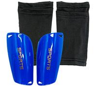 2 Piezas Espinilleras Fútbol Doble Capa con un diseño Ligero y Transpirable,Verde Brillante y Negro Espinilleras Fútbol,Ofrecer protección óptima,para y Adolescentes