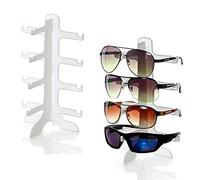 2 Piezas Estante de Gafas, Soporte de Exhibición de Los Vidrios Gafas de Sol Gafas Estante de Exhibición de Almacenamiento de Gafas de 4 Capas