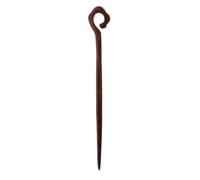 2 piezas estilo chino palillos de pelo vintage madera de melocotón tallada horquilla hecha a mano hueco palillos pinzas para el pelo accesorios de joyería (Color: 02)