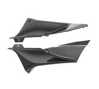 2 Piezas Estilo de Fibra de Carbono Estilo Izquierda y Derecha Cubierta del Conducto de Aire de Inserto de Inserto para YZF R1 2002-2003