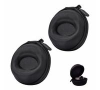 2 Piezas Estuche de Viaje para Reloj Estuche de Reloj Portátil Redondo Caja de Almacenamiento de Relojes para Todo Tipo De Relojes Mecánicos