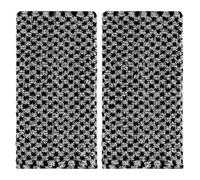 2 Piezas Exfoliante Corporal Toallas, Paño Exfoliante Japonés para la Espalda, Estropajo de Espalda para la Ducha para Baño Sauna Esponja Corporal para Mujeres y Hombres(Negro)