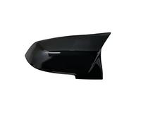 2 Piezas F23 F30 F32 F33 F36 X1 Negro Carbón Para Serie 1 2 3 4 XM 220i 328i 420i F20 F21 F22 Tapa Cubierta Espejo Retrovisor Carcasa Cubiertas Espejo Retrovisor(1PC Black Left)