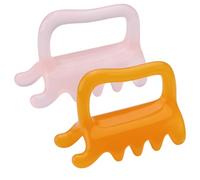 2 Piezas Fascia Blaster para el Drenaje Linfático Myofascial Liberación de Los Nudos Musculares Puntos de Disparo, Celulitis Masajeador Manual de Resina para Alivio de la Tensión Corporal