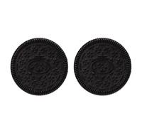 2 Piezas Fidget Slider Forma de Galleta Fidget Push Slider yema del Dedo Juguetes para aliviar el estrés aleación de Zinc Premium Ligero portátil para aliviar la ansiedad Adultos