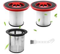 2 Piezas Filtro Aspiradora para Bosch Unlimited Series 7 Kit, para 12040193 | BKS711XXL BBS711W BBS712A BCS711GB BKS711MALL, con Filtro HEPA Lavable de Acero Inoxidable, para Contra Polvo Fino