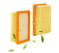 2 Piezas Filtro Aspiradora para Kärcher WD6 MV4 MV5 MV6 WD4 WD5, Accesorios Aspiradora, Filtro Recambio para Aspiradoras con Cepillo, Filtro Plisado Plano para Karcher, Filtro para Kärcher 2.863-005.0