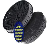 2 Piezas Filtro Carbon Activo Campana Extractora Ø173x22 mm DG81-02279A | CFC0140343 CFC0038668 482000009691 405521750 4055171138 KF23 C00385095 para Electrolux para Samsung para Elica - MONTERAL