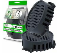 2 Piezas Filtro Carbon Activo Frigorifico Ø 45 mm 5806820 para Miele