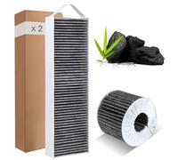 2 Piezas Filtro de Carbón Activado para campana extractora BORA PUAKF PURE/X Pure/S Pure Puak, Filtro de recirculación de aire