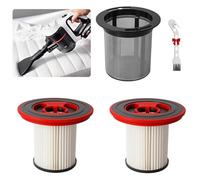 2 Piezas Filtro de Repuesto para Aspiradora Inalámbrica Bosch Unlimited Series 7 BKS711XXL/ BBS711W/ BBS712A/ BCS711GB/ BKS711MALL, 2 Filtros HEPA con 1 Cepillo de Limpieza, Filtro HEPA Inoxidable
