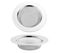 2 Piezas Filtro Desague Ducha Inoxidable Colador Fregadero de Cocina Sink Strainer,Evite Que los Pelos de Cucaracha Obstruyan los Desagües,Las Dimensiones Son 7.5 cm x 4.5 cm x 1.3 cm