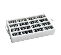 2 piezas Filtro Desodorizante para Refrigerador W10311524 7,7x4,5x1,3cm | Carbón Activo, Mantiene Separados los Sabores, para Congelador y Balda de Puerta