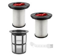 2 Piezas Filtros Compatibles con Aspiradoras Bosch Unlimited Gen2 Serie 8 con Juego de Cepillos y Cubierta de Malla, Piezas de Repuesto para Aspiradora 12036642, 12023349 (No Apto para Series 6/7)