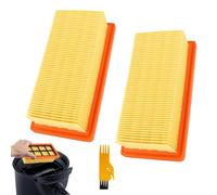 2 Piezas Filtros para Karcher 66.41 5-953.0 7420 Filtro Plisado Plano | para Karcher AD 4 Filtro Premium KFI 7420 6.415-953.0 AD 3.000 AD 3.200