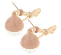 2 Piezas Frasco de Perfume de Cristal Recargable, Elegante | Botella de Spray, Decoración Interior del Coche, Uso en Hogar y Oficina, Diseño Único, Resistente