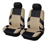 2 Piezas Funda Asiento Coche, para Renault Escape Captur Talisman Laguna All Weather Front Cushion Cover Protector de Asiento Delanteros Juegos Cubreasientos Coche,C