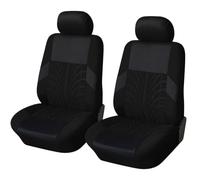 2 Piezas Funda Asiento Coche, para Renault Escape Captur Talisman Laguna Grand All Weather Front Cushion Cover Protector de Asiento Delanteros Juegos Cubreasientos Coche,A